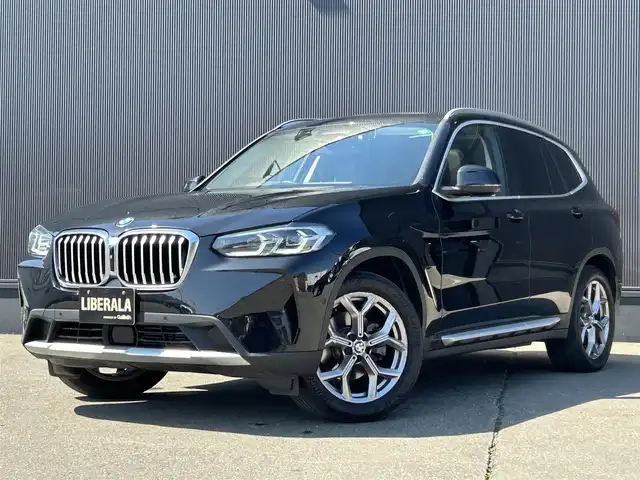 ＢＭＷ Ｘ３ xDrive20d 道東・釧路十勝 2022(令4)年 3.2万km サファイアブラックP ワンオーナー車/セレクトパッケージ/　・ステアリングホイールヒーティング/　・電動パノラマガラスサンルーフ/　・リアシートヒーティング/　・リアシートバックレストアジャスメント/レザーパッケージ/アダプティブクルーズコントロール/茶革/シートヒーター/メモリ付きパワーシート/パワーバックドア/ドライブレコーダー(前後)/純正ナビ/TV/BT/USB/純正19インチAW/ミラーETC/パークディスタンスコントロール/ダウンヒルアシストコントロール/ジェスチャーコントロール/LEDヘッドライト/オートライト/ハイビーム/リアフォグライト