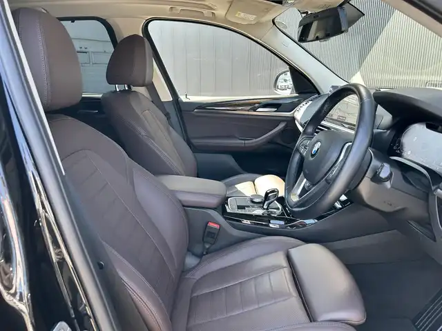 ＢＭＷ Ｘ３ xDrive20d 道東・釧路十勝 2022(令4)年 3.2万km サファイアブラックP ワンオーナー車/セレクトパッケージ/　・ステアリングホイールヒーティング/　・電動パノラマガラスサンルーフ/　・リアシートヒーティング/　・リアシートバックレストアジャスメント/レザーパッケージ/アダプティブクルーズコントロール/茶革/シートヒーター/メモリ付きパワーシート/パワーバックドア/ドライブレコーダー(前後)/純正ナビ/TV/BT/USB/純正19インチAW/ミラーETC/パークディスタンスコントロール/ダウンヒルアシストコントロール/ジェスチャーコントロール/LEDヘッドライト/オートライト/ハイビーム/リアフォグライト