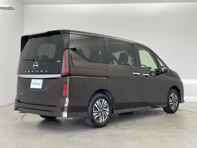 日産 セレナ ハイウェイスター V 埼玉県 2023(令5)年 1.9万km インペリアルアンバーP 純正１２．３インチナビ　フリップダウン　アラウンドビュー　プロパイロット　ＢＳＩ　インテリジェントルームミラー　エマージェンシーブレーキ　ワイヤレス充電　両側パワースライドドア　ナビ内蔵ドラレコ　ＴＶ