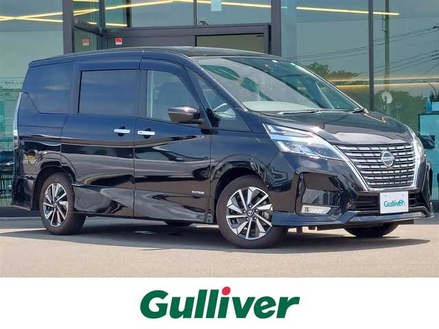日産 セレナ ハイウェイスター V 東京都 2022(令4)年 1.2万km ダイヤモンドブラック プロパイロット/純正10インチナビ/アラウンドビューモニター/デジタルインナーミラー/ドライブレコーダー/ビルトインETC/両側パワースライドドア/アイドリングストップ/衝突軽減ブレーキ/レーンキープアシスト/コーナーセンサー/ブラインドスポットモニター/スマートキー/純正16インチAW