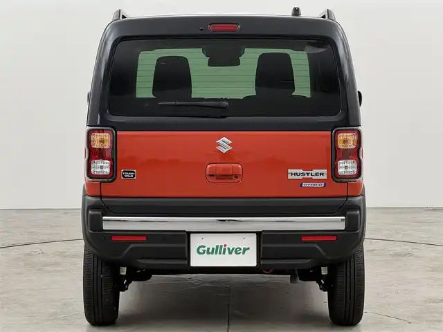 スズキ ハスラー タフワイルド・ターボ 福岡県 2024(令6)年 0.1千km オレンジ 純正９型ナビ／フルセグＴＶ　/全方位カメラ　/アダプティブクルーズコントロール　/コーナーセンサー　/衝突被害軽減　/レーンキープ　/アイドリングストップ　/パドルシフト　/シートヒーター　/純正１５インチＡＷ　/ＬＥＤヘッドライト　/ルーフレール