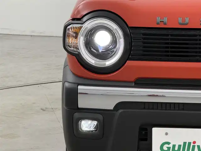 スズキ ハスラー タフワイルド・ターボ 福岡県 2024(令6)年 0.1千km オレンジ 純正９型ナビ／フルセグＴＶ　/全方位カメラ　/アダプティブクルーズコントロール　/コーナーセンサー　/衝突被害軽減　/レーンキープ　/アイドリングストップ　/パドルシフト　/シートヒーター　/純正１５インチＡＷ　/ＬＥＤヘッドライト　/ルーフレール