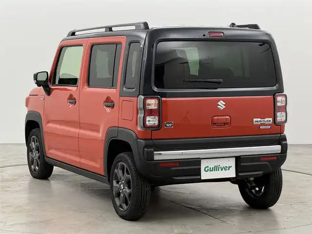 スズキ ハスラー タフワイルド・ターボ 福岡県 2024(令6)年 0.1千km オレンジ 純正９型ナビ／フルセグＴＶ　/全方位カメラ　/アダプティブクルーズコントロール　/コーナーセンサー　/衝突被害軽減　/レーンキープ　/アイドリングストップ　/パドルシフト　/シートヒーター　/純正１５インチＡＷ　/ＬＥＤヘッドライト　/ルーフレール