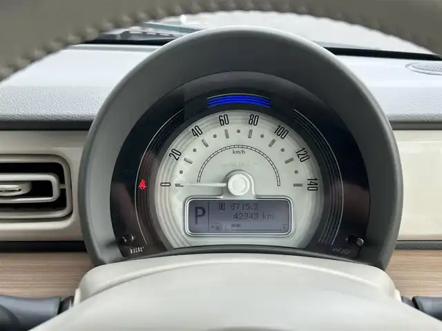 スズキ ラパン X 静岡県 2019(令1)年 4.3万km フレンチミントPM デュアルセンサーブレーキサポート/ストラーダナビ/ＴＶ/ＤＶＤ再生/ＢＴオーディオ/ＥＴＣ/車線逸脱警報/リヤパーキングセンサー/Ｄ席シートヒーター/プッシュスタート/ＨＩＤヘッドライト/純正１４ＡＷ