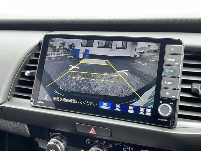 ホンダ フィット e:HEVホーム 山口県 2020(令2)年 4.3万km プレミアムグラマラスブロンズP 純正9インチプレミアムインターナビ　【VXU-205FTI】/・Bluetooth接続/・DVD再生機能有/・フルセグテレビ/バックカメラ/ビルトインETC/ドライブレコーダー/ホンダセンシング/・衝突軽減ブレーキ/・踏み間違い衝突軽減システム/・歩行者事故低減ステアリング/・アダプティブクルーズコントロール/・車線維持支援システム/・路外逸脱抑制機能/・先行車発進お知らせ機能/・標識認識機能/・フロントワイドビュー/・ソナーセンサー/・エマージェンシーストップシグナル/純正16インチAW/ハーフレザーシート/純正フロアマット/USB入力端子/ウィンカーミラー/保証書