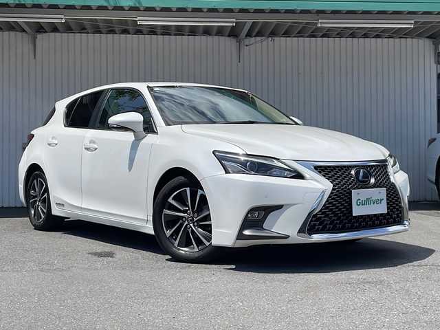 レクサス ＣＴ 200h バージョンC 長野県 2020(令2)年 5.6万km ソニッククォーツ ワンオーナー /純正メーカーナビフルセグTV/バックカメラ/ETC/ドライブレコーダー/純正１６インチアルミ/前後コーナーセンサー /保証書