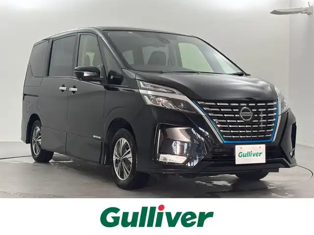 日産 セレナ e－パワー ハイウェイスター V 福井県 2022(令4)年 2.1万km ダイヤモンドブラック プロパイロット/・衝突軽減ブレーキ/・車線逸脱警報機能/・レーンキープアシスト/・クルーズコントロール（追従有）/純正10インチナビ/【AM/FM/CD/DVD/Blu-rayDisc/Bluetooth/フルセグTV】/アラウンドビューモニター/ETC/両側パワースライドドア/プッシュスタート/スマートキー/スペアキー/オートライト/LEDヘッドライド/フォグランプ/コーナーセンサー