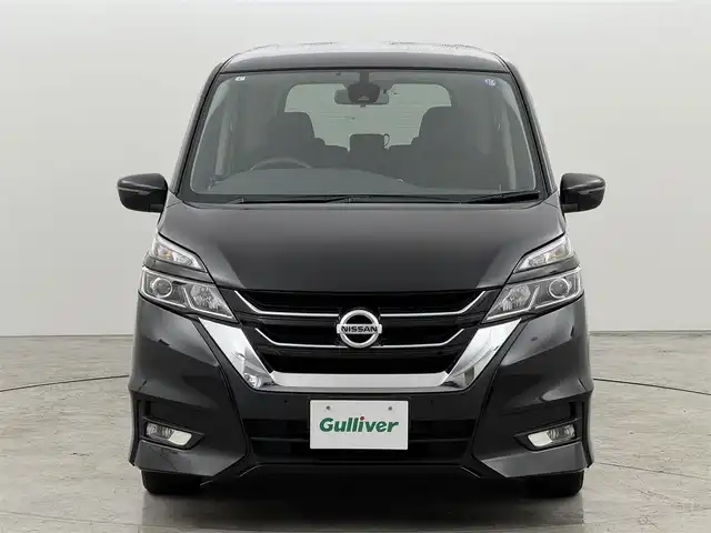 日産 セレナ ハイウェイスター G プロパイロットED 福岡県 2017(平29)年 3.2万km ダイヤモンドブラック 純正９型ナビ／フルセグＴＶ　/バックカメラ　/ＥＴＣ　/プロパイロット　/コーナーセンサー　/エマージェンシーブレーキ　/レーンキープ　/両側電動スライドドア　/プッシュスタート　/Ｗエアコン　/純正１６インチＡＷ