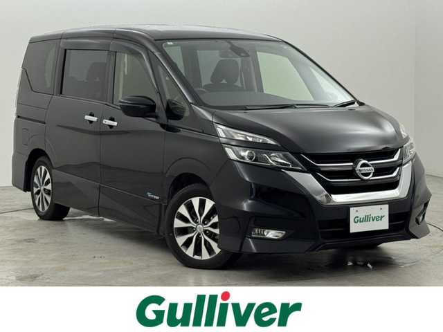日産 セレナ ハイウェイスター G プロパイロットED 福岡県 2017(平29)年 3.2万km ダイヤモンドブラック 純正９型ナビ／フルセグＴＶ　/バックカメラ　/ＥＴＣ　/プロパイロット　/コーナーセンサー　/エマージェンシーブレーキ　/レーンキープ　/両側電動スライドドア　/プッシュスタート　/Ｗエアコン　/純正１６インチＡＷ