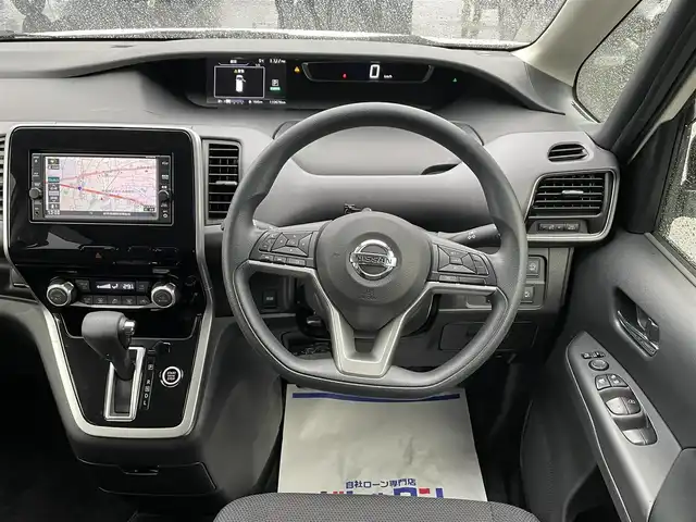 日産 セレナ X VセレクションⅡ 岩手県 2018(平30)年 11.1万km ブリリアントホワイトパール 【(株)IDOMが運営する【じしゃロン盛岡店】の自社ローン対象車両になります。こちらは現金ご利用時の価格です。自社ローンご希望の方は別途その旨お申付け下さい。】/衝突軽減システム/両側パワースライドドア/純正ナビ/CD/DVD/フルセグ/Bluetooth/SD/プッシュスタート/スマートキー/スペアキー/フォグライト/オートライト/バックカメラ/ETC