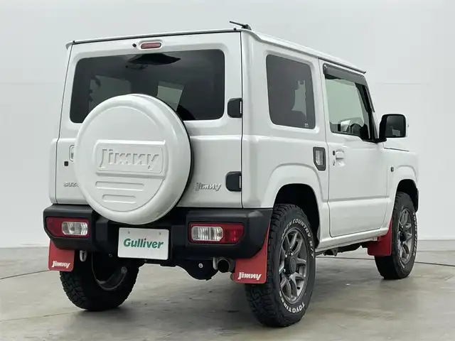 スズキ ジムニー XC 岡山県 2022(令4)年 3.5万km ピュアホワイトP 純正ナビ(SKX-S806)/【CD/DVD/BT/フルセグ/iPod】/クルーズコントロール/衝突軽減ブレーキ/レーンキープアシスト/横滑り防止装置/バックカメラ/オートライト/ＬＥＤヘッドライト/エンジンスタートボタン/ビルトインＥＴＣ/社外ドライブレコーダー(前後)/ダウンヒルアシストコントロール/センターデフロック