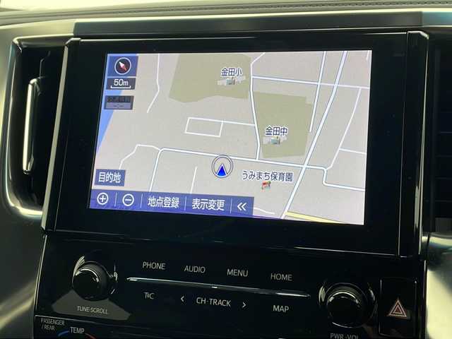 トヨタ アルファード S タイプゴールド 千葉県 2020(令2)年 2.1万km ブラック ワンオーナー/トヨタセーフティセンス/プリクラッシュセーフティ/レーントレーシングアシスト/レーンディパーチャーアラート/ロードサインアシスト/レーダークルーズコントロール/オートマチックハイビーム/先行車発進アラーム/純正ディスプレオーディオ/　ナビ/TV/BT/AM/FM/純正DVD/CDキット/12.1型フリップダウンモニター/バックカメラ/ビルトインETC/パワーバックドア/両側パワースライドドア/ドライブレコーダー/純正18インチAW/純正フロアマット/ハーフレザーシート/オートライト/LEDヘッドライト/フォグランプ/電子パーキング/ブレーキホールド/プッシュスタート/スマートキー