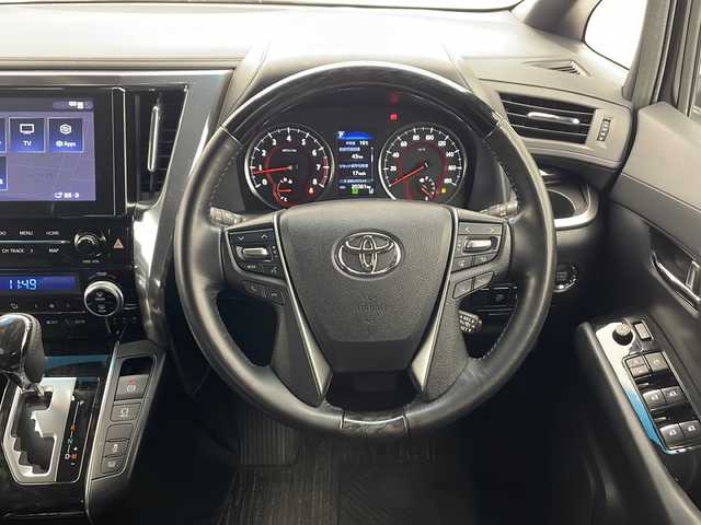 トヨタ アルファード S タイプゴールド 千葉県 2020(令2)年 2.1万km ブラック ワンオーナー/トヨタセーフティセンス/プリクラッシュセーフティ/レーントレーシングアシスト/レーンディパーチャーアラート/ロードサインアシスト/レーダークルーズコントロール/オートマチックハイビーム/先行車発進アラーム/純正ディスプレオーディオ/　ナビ/TV/BT/AM/FM/純正DVD/CDキット/12.1型フリップダウンモニター/バックカメラ/ビルトインETC/パワーバックドア/両側パワースライドドア/ドライブレコーダー/純正18インチAW/純正フロアマット/ハーフレザーシート/オートライト/LEDヘッドライト/フォグランプ/電子パーキング/ブレーキホールド/プッシュスタート/スマートキー