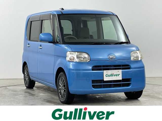 ダイハツ タント X 道央・札幌 2013(平25)年 6.6万km ファインブルーマイカメタリック ・4WD/・純正CDチューナー/・CD/AM/FM/・左側パワースライドドア/・左側パノラマオープンドア/・キーレスエントリー/・スペアキー/・社外エンジンスターター/・アイドリングストップ/・ドアバイザー/・ETC/・ホイール付き夏タイヤ積込