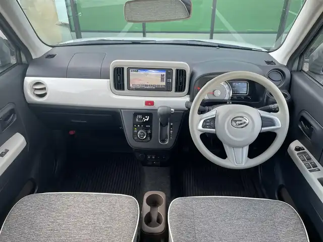 ダイハツ ミラ トコット G リミテッド SAⅢ 香川県 2019(令1)年 3.4万km セラミックグリーンM 純正メモリーナビ/→AM/FM/CD/DVD/Bluetooth/フルセグTV/全方位カメラ/コーナーセンサー/衝突軽減ブレーキ/ETC/シートヒーター/アイドリングストップ/ドライブレコーダー/オートハイビーム/プッシュスタート/スマートキー/ステアリングスイッチ/LEDヘッドライト/純正フロアマット