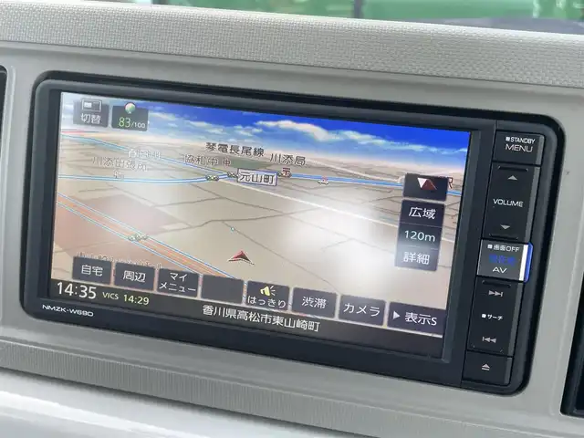 ダイハツ ミラ トコット G リミテッド SAⅢ 香川県 2019(令1)年 3.4万km セラミックグリーンM 純正メモリーナビ/→AM/FM/CD/DVD/Bluetooth/フルセグTV/全方位カメラ/コーナーセンサー/衝突軽減ブレーキ/ETC/シートヒーター/アイドリングストップ/ドライブレコーダー/オートハイビーム/プッシュスタート/スマートキー/ステアリングスイッチ/LEDヘッドライト/純正フロアマット