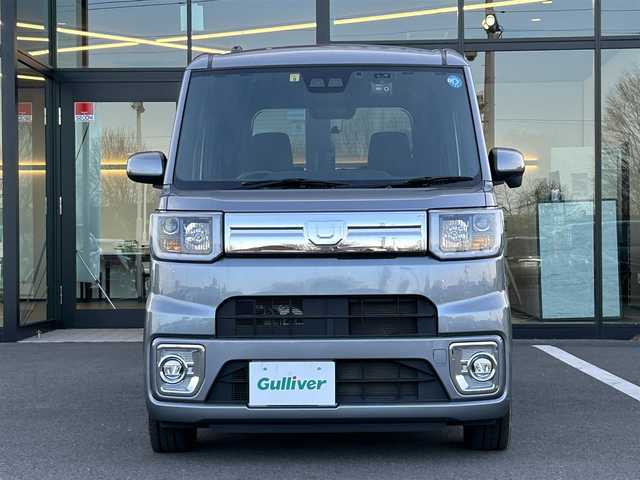 ダイハツ ウェイク G ターボ　レジャーエディション SA Ⅲ 栃木県 2019(令1)年 4.6万km タングステングレーM 社外ナビ/地デジTV/社外CD/DVD/Bluetooth/バックカメラ/両側パワースライドドア/スマアシIII/オートハイビーム/LEDヘッドライト/スマートキー/純正15インチAW