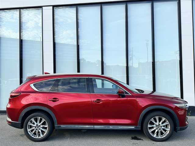 マツダ ＣＸ－８ XD Lパッケージ 大阪府 2017(平29)年 4.6万km ソウルレッドクリスタルM 純正ナビ/   フルセグTV/CD/DVD/Bluetooth/USB/全方位モニター/後席モニター/ターボ車/衝突軽減ブレーキ/横滑り防止装置/コーナーセンサー/全席シートヒーター/レーダークルーズコントロール　/レーンキープアシスト/アイドリングストップ/電動リアゲート/前席パワーシート/ステアリングヒーター/純正19インチアルミホイール/純正フロアマット/プッシュスタート/スマートキー/ＥＴＣ/ＬＥＤ/禁煙車