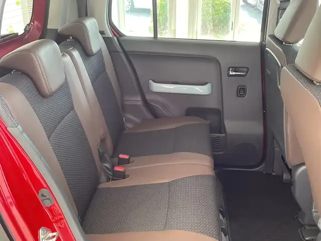 スズキ ハスラー タフワイルド 埼玉県 2018(平30)年 5.3万km フェニックスレッドパール/ブラック 2トーン レーダーブレーキサポート/純正ナビ/　　CD/DVD/BT/フルセグ　/バックカメラ　/コーナーセンサー　/ハーフレザー　/シートヒーター　/LEDヘッドライト/ビルトインETC　/スマートキー×2/禁煙車