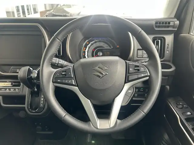 スズキ ハスラー Jスタイル Ⅱ 静岡県 2023(令5)年 0.4万km オフブルーメタリック/ガンメタリック2トーンルーフ デュアルセンサーブレーキ/ステアリングリモコン/LEDヘッドライト/オートライト/オートマチックハイビーム/アイドリングストップ/スズキセーフティサポート/・デュアルカメラブレーキサポート/・衝突被害軽減ブレーキ/・誤発進抑制機能/・後方誤発進抑制機能/・車線逸脱警報機能/・車線逸脱抑制機能/・ふらつき警報機能/・標識認識機能/・アダクティブクルーズコントロール/・先行車発進お知らせ機能/・ハイビームアシスト/バックカメラ/パーキングアシスト/プッシュスタート/純正15インチアルミホイール/前席シートヒーター/カーテンエアバック