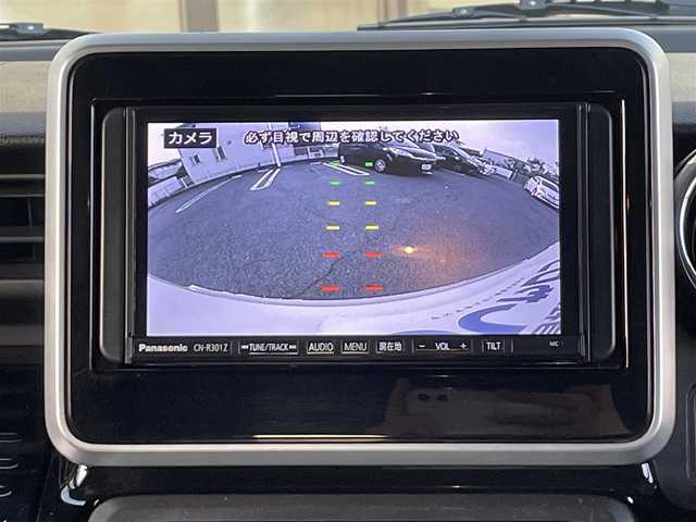 スズキ スペーシア カスタム HYBRID XS ターボ 三重県 2018(平30)年 8.4万km ピュアホワイトP (株)IDOMが運営する【じしゃロン四日市店】の自社ローン専用車両になります。こちらは現金またはオートローンご利用時の価格です。自社ローンご希望の方は別途その旨お申付け下さい/純正SDナビ/フルセグTV/（AM/FM/BT/CD/DVD/SD/HDMI）/バックカメラ/両側パワースライドドア/衝突軽減ブレーキ/ハーフレザー/シートヒーター/レーンキープアシスト/クリアランスソナー/パドルシフト/ETC