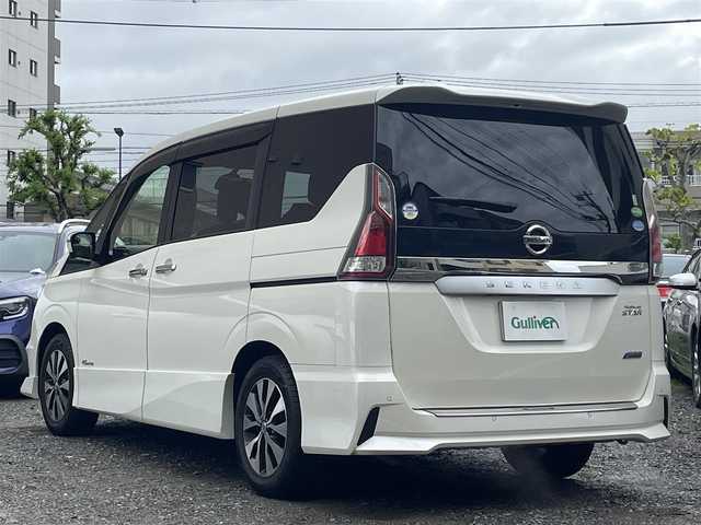 日産 セレナ ハイウェイスター Vセレクション 東京都 2018(平30)年 2.3万km ブリリアントホワイトパール ワンオーナー/純正メモリーナビ/ (フルセグTV/Bluetooth/DVD/SD/USB)/インテリジェントアラウンドビューモニター/ETC/ドライブレコーダー/両側パワースライドドア/後席フリップダウンモニター/3列シート/ウォークスルー/クルーズコントロール/エマージェンシーブレーキ/車線逸脱警報/標識検知/駐車支援/ふらつき警報/横滑り防止装置/スマートキー/純正16インチアルミホイール/オートライト/純正LEDヘッドライト/スペアキー1本/保証書/取扱説明書