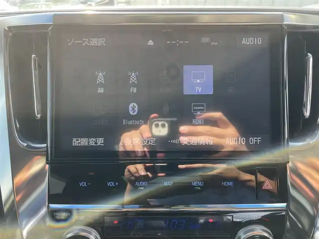トヨタ ヴェルファイア Z Aエディション 富山県 2018(平30)年 5.9万km ブラック ツインムーンルーフ/純正10型ナビ/　(Bluetooth/CD/DVD)/フルセグTV/HDMi入力/両側パワースライドドア/バックモニター/ビルトインETC/ドライブレコーダー/純正12.1型後席ディスプレイ/レーダークルーズコントロール/クリアランスソナー/セーフティセンス/・プリクラッシュセーフティ/・レーントレーシングアシスト/・ロードサインアシスト/・オートマチックハイビーム/2眼LEDヘッドランプ/デュアルオートエアコン/本革巻きステアリング/2列目リラックスキャプテンシート/Z-G用18インチAW/スマートエントリー/プッシュスタートシステム/禁煙車/純正AW付冬タイヤ4本積込