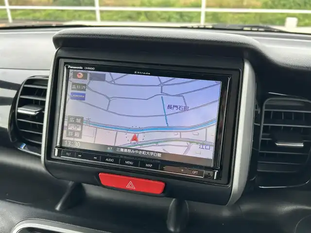 ホンダ Ｎ ＢＯＸ カスタム G Lパッケージ 佐賀県 2012(平24)年 6.9万km プレミアムホワイトパール 社外SDナビゲーション/・フルセグTV/CD/DVD/SD/Bluetooth/バックカメラ/前後ドライブレコーダー/ETC/横滑り防止装置/片側パワースライドドア/ISOFIX対応/ステアリングリモコン/純正14インチアルミホイール/純正キセノンヘッドライト/純正フォグランプ/純正フロアマット/純正ドアバイザ―/新車保証書/取扱説明書/スペアキー1本