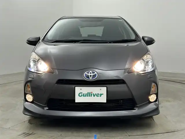 トヨタ アクア G 岡山県 2012(平24)年 4.6万km グレーメタリック 純正エアロ/純正ナビ/・FM/AM/CD/ワンセグ/バックカメラ/ドライブレコーダー/ETC/LEDヘッドライト/フォグライト/ドアバイザー/プッシュスタート/電動格納ミラー/オートライト/オートエアコン/純正フロアマット