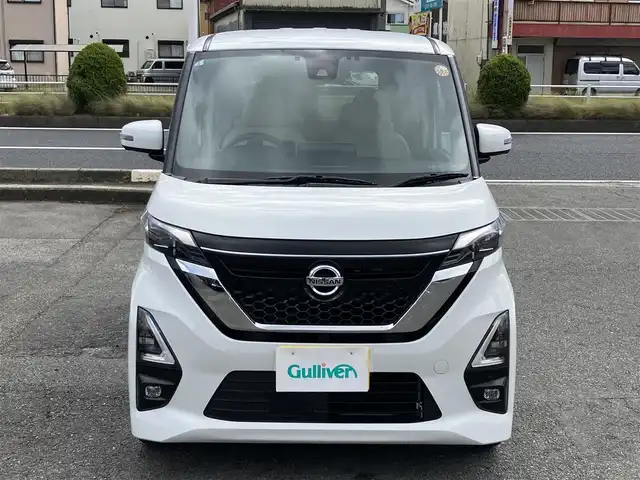 日産 ルークス HWS Gターボ プロパイロットED 三重県 2021(令3)年 4.1万km ホワイトパール ♪プロパイロット♪/♪エマージェンシーブレーキ/・前方衝突予測警報/・踏み間違い衝突防止アシスト/・車線逸脱防止支援システム/・車線逸脱警報/・ふらつき警報/・標識検知機能/・先行車発進お知らせ/♪レーダークルーズコントロール/♪アイドリングストップ/♪クリアランスソナー/♪純正ナビ/・フルセグ/・DVD再生/・Bluetooth/・USB/・AUX/・SD録音/♪アラウンドビューモニター/♪両側パワースライドドア /♪LEDヘッドライト/♪LEDフォグライト/♪オートライト/♪オートハイビーム/♪オートリトラ/♪スマートキー/♪プッシュスタート /♪ベンチシート/♪革巻きステアリング/♪ステアリングスイッチ/♪革調シートカバー/♪オートブレーキホールド/♪純正15インチアルミ/♪ETC/♪D/N席シートバックテーブル/♪プライバシーガラス/♪フロアマット/♪サイド/カーテン/ニーエアバック