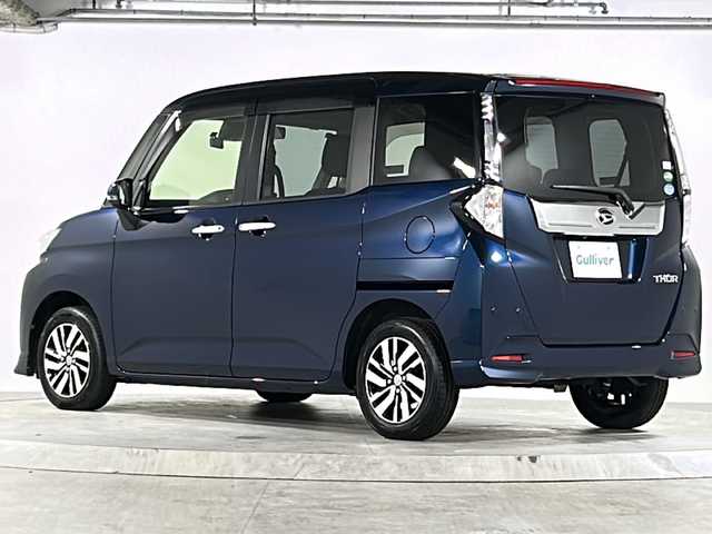 ダイハツ トール カスタムG リミテッド SAⅢ 広島県 2019(平31)年 3.4万km レーザーブルークリスタルシャイン 禁煙車/スマートアシストIII/・衝突回避支援ブレーキ/・車線逸脱警報/・オートハイビーム/・コーナーセンサー/クルーズコントロール/アルパイン９型ナビ（X9ZD）/・フルセグ/CD/DVD/Bluetooth/SD/REC/パノラマモニター/両側パワースライドドア/革巻きステアリング/ステアリングスイッチ/LEDヘッドライト/フォグランプ/オートライト/シートヒーター（D/N）/前後ドライブレコーダー（CSD-790）/ETC/純正ドアバイザー/純正14インチアルミホイール/Wエアバック