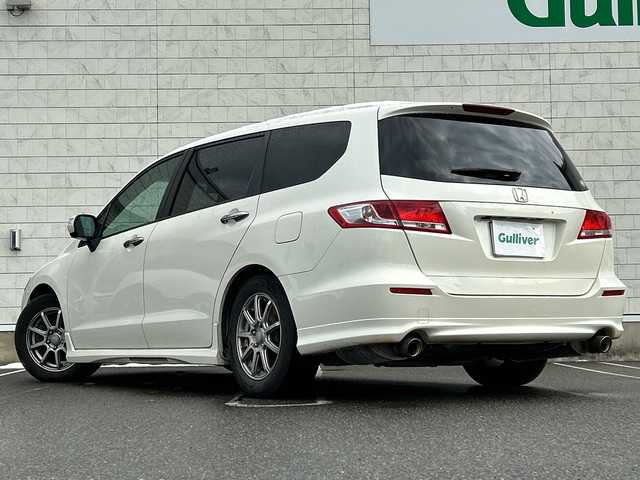 ホンダ オデッセイ アブソルート 新潟県 2011(平23)年 11.9万km プレミアムホワイトパール 横滑り防止/フリップダウンモニター/クルーズコントロール/全方位カメラ/パドルシフト/純正ナビ/（フルセグ、Bluetooth、CD/DVD、AM/FM）/純正ETC/ハーフレザーシート/スマートキー/エアロパーツ/純正フロアマット/キセノンヘッドライト