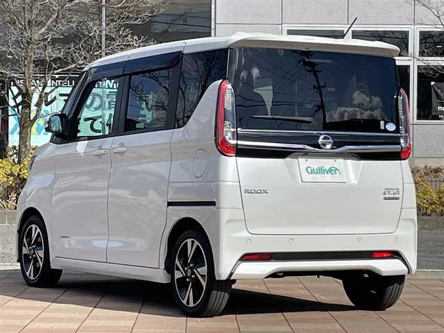 日産 ルークス HWS Gターボ プロパイロットED 福島県 2020(令2)年 2万km ホワイトパール 純正SDナビ/アラウンドビューモニター/前方ドライブレコーダー/ETC/プロパイロット/車線逸脱防止システム/両側パワースライドドア/ハンズフリースライドドア/前後ソナー/トラクションコントロール/リミテッドスリップデファレンシャル/ふらつき警報システム/発行先進お知らせ/ブレーキアシスト/電動パーキング/パーキングアシスト(ガイド付き)/アイドリングストップ/サーキュレーター/サンシェード/純正フロアマット/純正ドアバイザー/オートライト(LED)/フォグランプ/盗難防止装置/取説