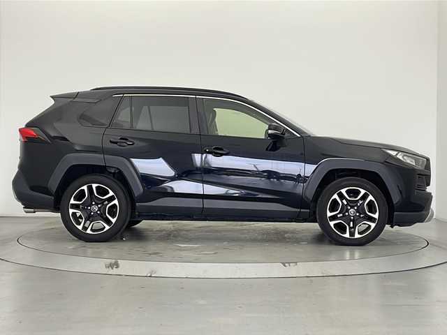 トヨタ ＲＡＶ４ アドベンチャー 宮城県 2019(令1)年 4.4万km アティチュードブラックマイカ 純正ナビ(CD/DVD/BT)/バックカメラ/フルセグ/Ｂｌｕｅｔｏｏｔｈ/ブラインドスポットモニター/シートヒーター/ベンチレーション/ＥＴＣ/４ＷＤ/スマートキー/パワーシート/オートホールド/衝突軽減システム/純正19AW/ルーフレール