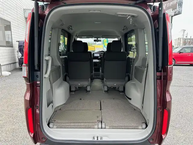 ホンダ ステップワゴン B 茨城県 2017(平29)年 2.5万km プレミアムディープロッソパール ワンオーナー/純正SDナビ/フルセグ/Bluetooth/バックカメラ/ETC/キーレス/取扱説明書/新車時保証書/スペアキー×1