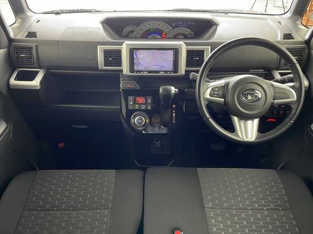 ダイハツ ウェイク G ターボ SA Ⅱ 広島県 2016(平28)年 1.7万km プラムブラウンクリスタルマイカ 社外SDナビ/・Bluetooth、CD、DVD、フルセグ、FM、AM、AUX/バックカメラ/両側パワースライドドア/前方ドライブレコーダー/ETC/コーナーセンサー/スマートアシスト/衝突軽減ブレーキ/レーンキープアシスト/誤発進抑制機能/スマートキー/プッシュスタート/スペアキー/LEDライト/フォグ/オートライト/社外フロアマット/アイドリングストップ