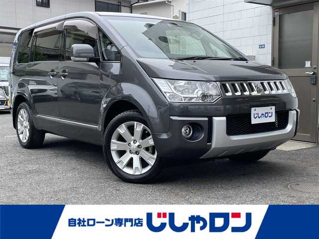 三菱 デリカＤ：５ G－Power package 滋賀県 2014(平26)年 7.7万km アイガーグレーメタリック (株)IDOMが運営する【じしゃロン草津店】の自社ローン専用車両になりますこちらは現金またはオートローンご利用時の価格です。自社ローンご希望の方は別途その旨お申付け下さい