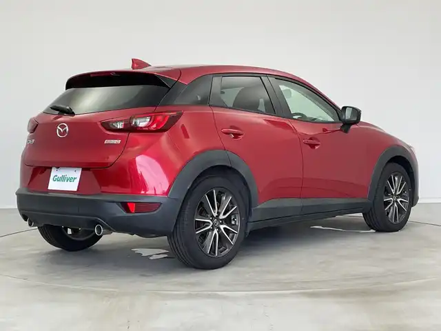 マツダ ＣＸ－３ XD ツーリング 新潟県 2016(平28)年 3.8万km ソウルレッドプレミアムメタリック メーカー純正ナビ/(CD.DVD.SD.フルセグ.Bluetooth)/バックカメラ/スマートシティブレーキアシスト/レーダークルーズコントロール/レーンキープアシスト/ブラインドスポットモニター/ヘッドアップディスプレイ/革巻きステアリング/ステアリングリモコン/パドルシフト/LEDオートライト/フォグランプ/ETC2.0/ハーフレザーシート/プッシュスタート/スマートキー/純正フロアマット