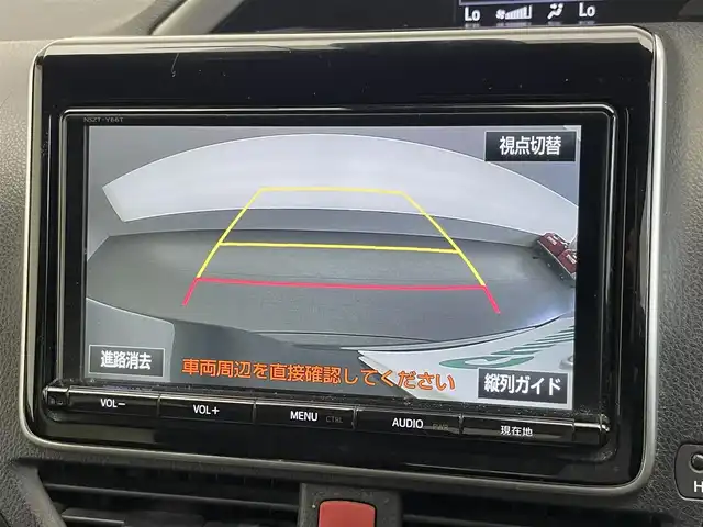 トヨタ ヴォクシー ZS 煌 愛知県 2018(平30)年 8.7万km ブラック 純正９型ナビ　純正１２．１型後席モニター　禁煙車　後席エアコン　ＥＴＣ　ドラレコ　バックカメラ　両側パワースライドドア　セーフティセンス　衝突軽減　レーンキープ　オートハイビーム　クルーズコントロール