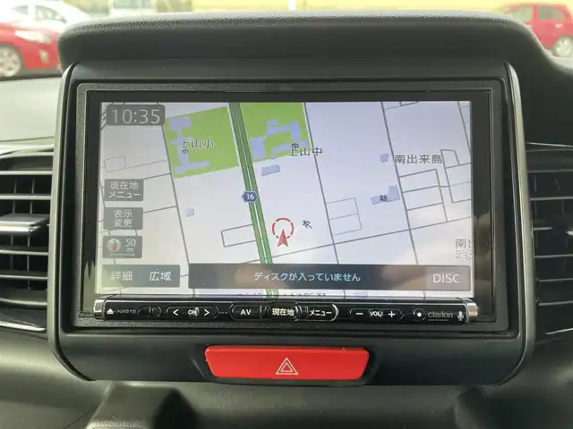 ホンダ Ｎ ＢＯＸ 新潟県 2015(平27)年 7.3万km ミラノレッド (株)IDOMが運営する【じしゃロン新潟店】の自社ローン専用車両になります。/こちらは現金またはオートローンご利用時の価格です。自社ローンご希望の方は別途その旨お申付け下さい/社外ナビ/フルセグTV視聴可能/Bluetooth接続可能/CD/DVD視聴可能/バックカメラ/ビルトインETC/片側パワースライドドア/横滑り防止装置/HIDヘッドライト（オート機能あり）/プッシュスタート/後席サンシェード/ブラックフロントグリル＆AW/ウィンカーミラー/純正フロアマット/LED室内灯/スマートキー