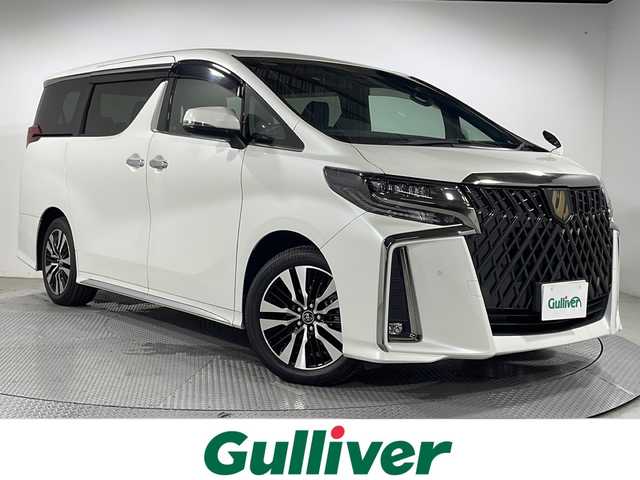 トヨタ アルファード S タイプゴールド 広島県 2020(令2)年 4.5万km ホワイトパールクリスタルシャイン 純正9型ディスプレイオーディオ/・フルセグTV/・Bluetooth/後席モニター/社外フロントグリル/デジタルインナーミラー/パワーバックドア/バックカメラ/両側電動スライドドア/セーフティセンス/ETC/ハーフレザーシート/コーナーセンサー