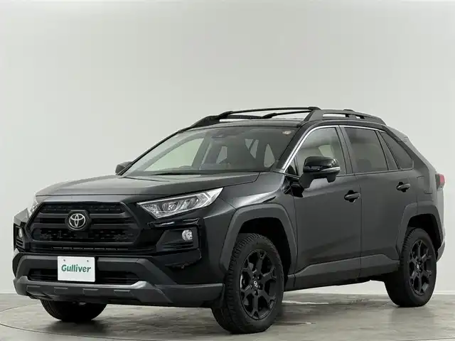 トヨタ ＲＡＶ４ アドベンチャー オフロードPKG 埼玉県 2021(令3)年 1.6万km アティチュードブラックマイカ 純正ディスプレイオーディオ　フルセグＴＶ　ナビ　バックカメラ　シートヒーター　エアシート　ステアリングヒーター　ハンズフリー充電　クリアランスソナー　ドライブレコーダー　ビルトインＥＴＣ　フロアマット