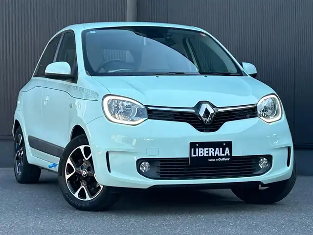 ルノー トゥインゴ EDC 香川県 2020(令2)年 3.8万km 青 ワンオーナー/取扱説明書/保証書/ディスプレイオーディオ/ミラーリング/BT/USB/AUX/ドライブレコーダー/レーンキープ/純正15インチアルミ/キーレス