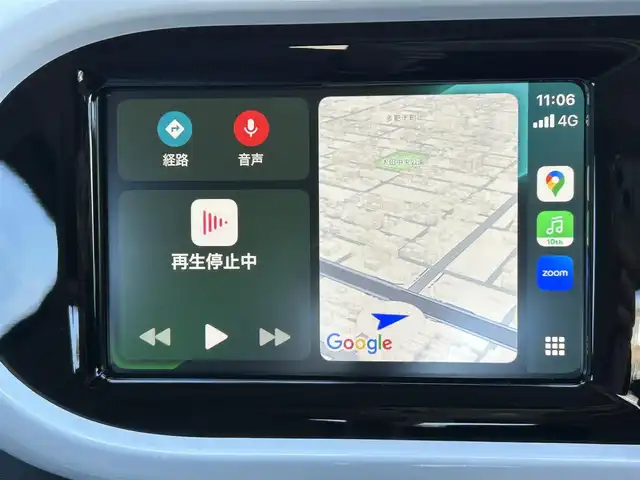 ルノー トゥインゴ EDC 香川県 2020(令2)年 3.8万km 青 ワンオーナー/取扱説明書/保証書/ディスプレイオーディオ/ミラーリング/BT/USB/AUX/ドライブレコーダー/レーンキープ/純正15インチアルミ/キーレス