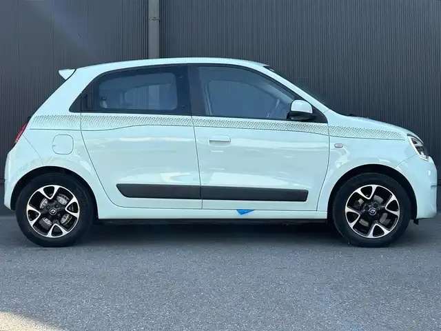 ルノー トゥインゴ EDC 香川県 2020(令2)年 3.8万km 青 ワンオーナー/取扱説明書/保証書/ディスプレイオーディオ/ミラーリング/BT/USB/AUX/ドライブレコーダー/レーンキープ/純正15インチアルミ/キーレス