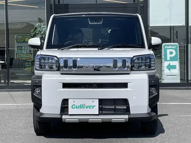 ダイハツ タフト G クロムベンチャー 茨城県 2025(令7)年 0.1千km シャイニングホワイトパール 純正ディスプレイオーディオ/【ラジオ・TV・BT・USB・iPod・HDMI】/ガラスルーフ/シートヒーター/レーダークルコン/全方位カメラ/ブレーキホールド/前後コーナーセンサー/アイドリングストップ/ルーフレール/USB入力端子/純正アルミホイール/横滑り防止装置/レーンキープアシスト/衝突被害軽減システム