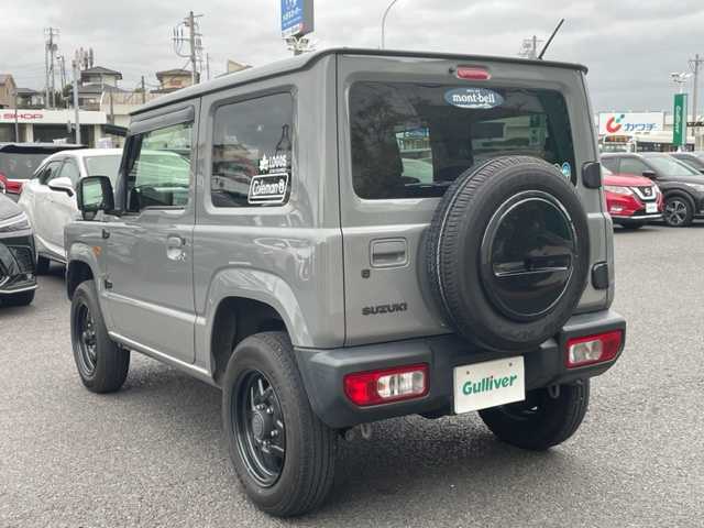 スズキ ジムニー XL 茨城県 2020(令2)年 5.8万km ミディアムグレー ナビ　/-BT/AM/FM/CD/TV/衝突軽減システム　/ターボ　/純正アルミホイール /レザーシートカバー /スマートキー /D席N席シートヒーター /前後ドライブレコーダー /電動格納ミラー /アイドリングストップ /５MT /ETC /プッシュスタート/スペアタイヤ/スペアキー