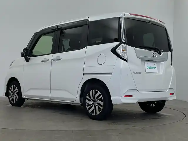 トヨタ ルーミー カスタムG 鹿児島県 2024(令6)年 1万km パールホワイトⅢ 純正ディスプレイオーディオ/（BT/フルセグTV）/両側パワースライドドア/レーダークルーズコントロール/衝突被害軽減ブレーキ/レーンキープアシスト/アイドリングストップ/電動パーキングブレーキ/オートホールド/オートライト/オートマチックハイビーム