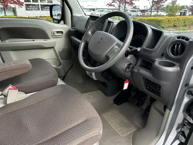 スズキ エブリイ JOIN 福島県 2019(令1)年 3.1万km シルキーシルバーメタリック ４ＷＤ切り替え可能/両側スライドドア/ラジオCD再生機能つき/ＥＴＣ/ＵＳＢ２個、シガーソケット３個/純正ホイールキャップ付き