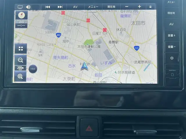 日産 デイズ X 群馬県 2024(令6)年 0.3万km ホワイトパール 純正ナビ/　(AM/FM/TV/BT/)/アラウンドビューモニター/エマージェンシーブレーキ/車線逸脱警報/先行車発進お知らせ機能/標識認識機能/ふらつき警報/クリアランスソナー/アイドリングストップ/前方ドライブレコーダー/ETC2.0/ステアリングリモコン/社外フロアマット/AUTOライト/LEDヘッドライト